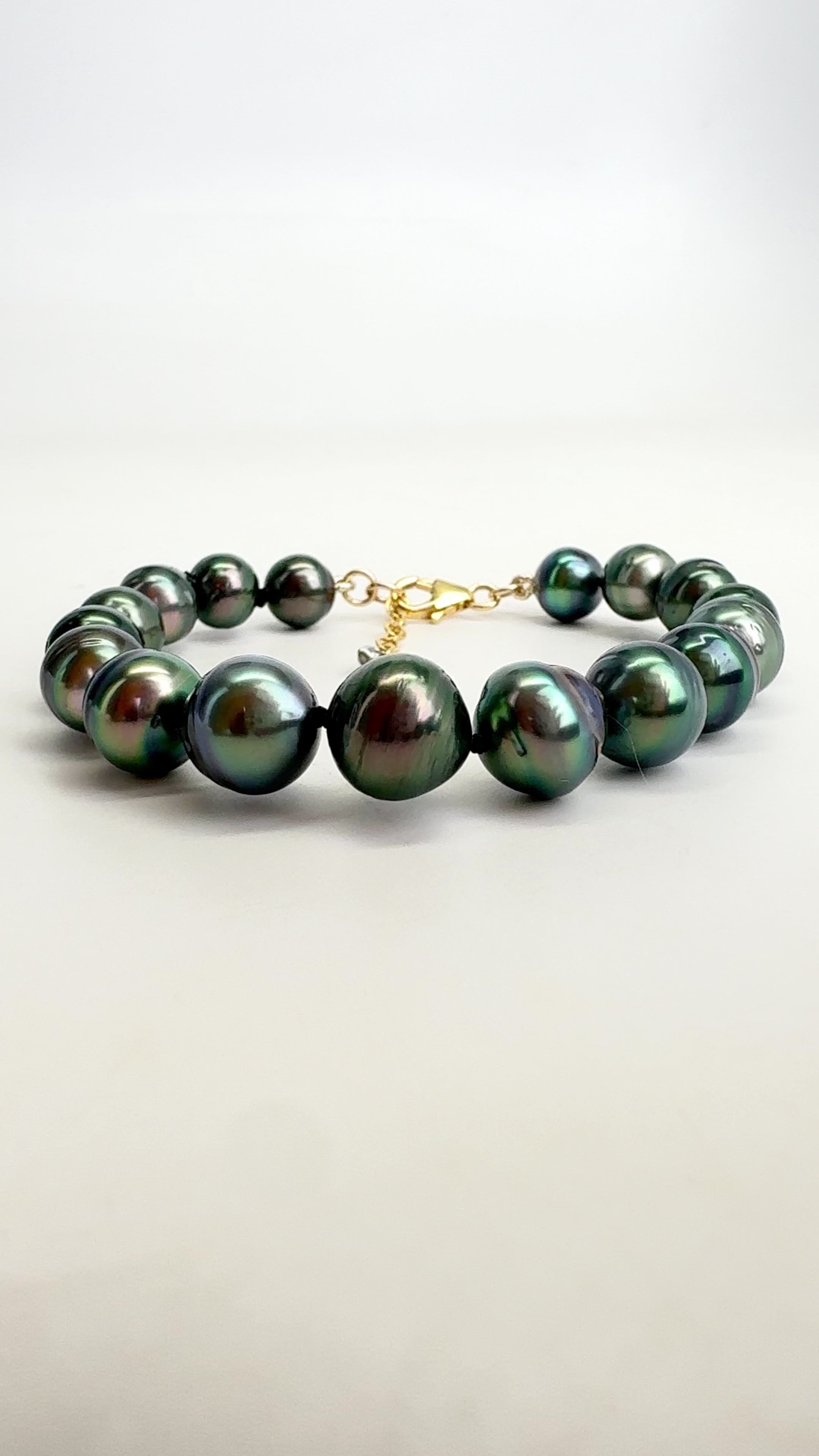 Tahitian Pearl Knotted Bracelet #5