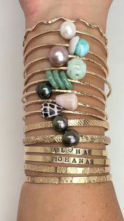 7.5” 14k GF Bangles