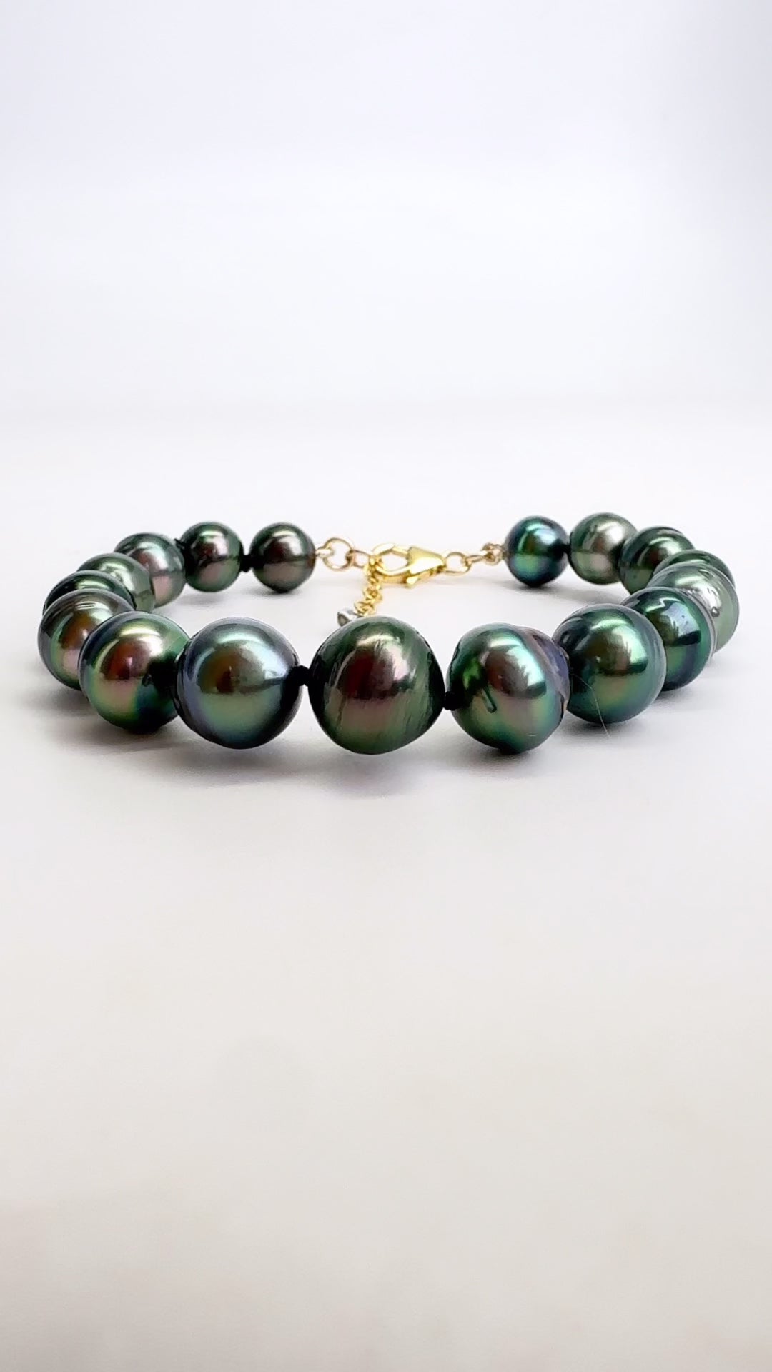 Tahitian Pearl Knotted Bracelet #5