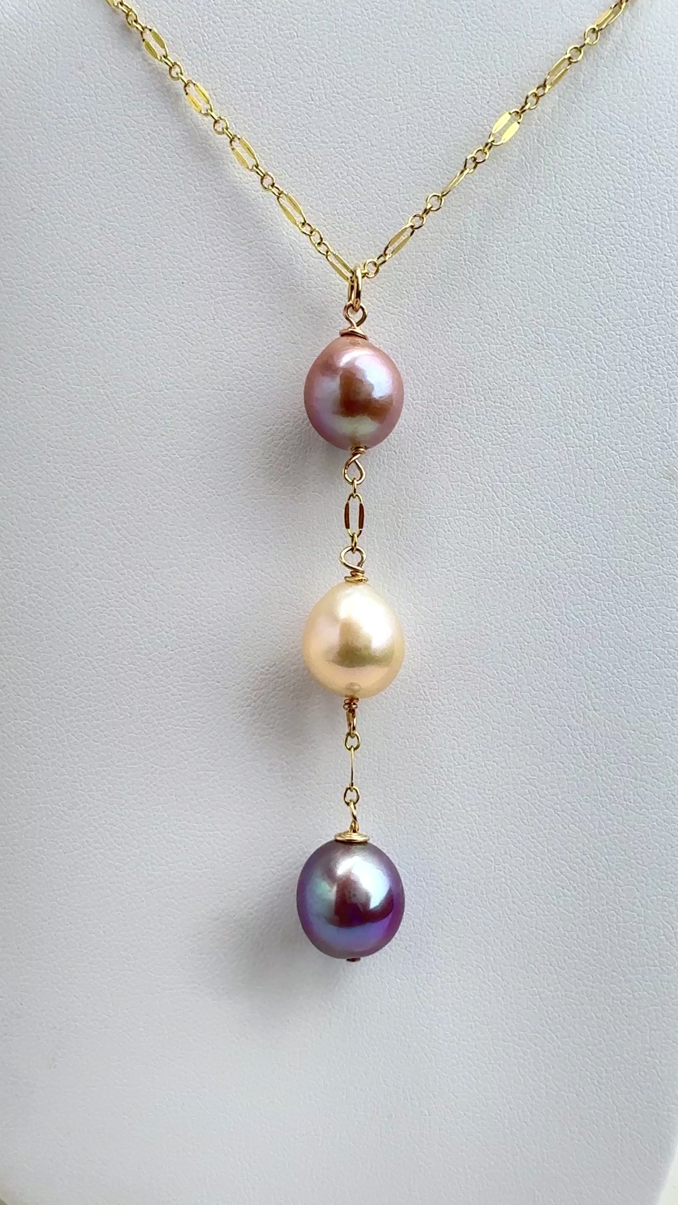 Edison Waterfall Necklace