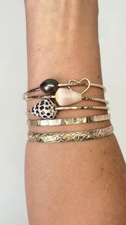 8” 14k GF Bangles