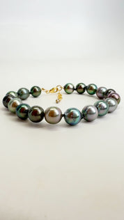 Tahitian Pearl Knotted Bracelet #4