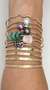 7.75” 14k GF Bangles