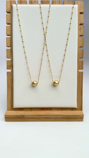 Golden South Sea Floater Necklaces