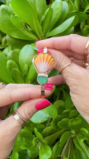 Tropical Gangster - Island Time Piece Bezeled Cuff Bracelet