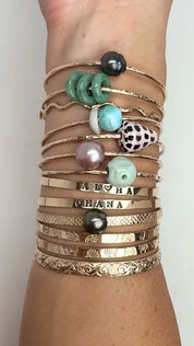 7.5” 14k GF Bangles