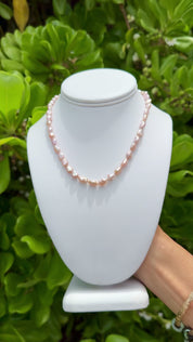Pink Edison Pearl Strand
