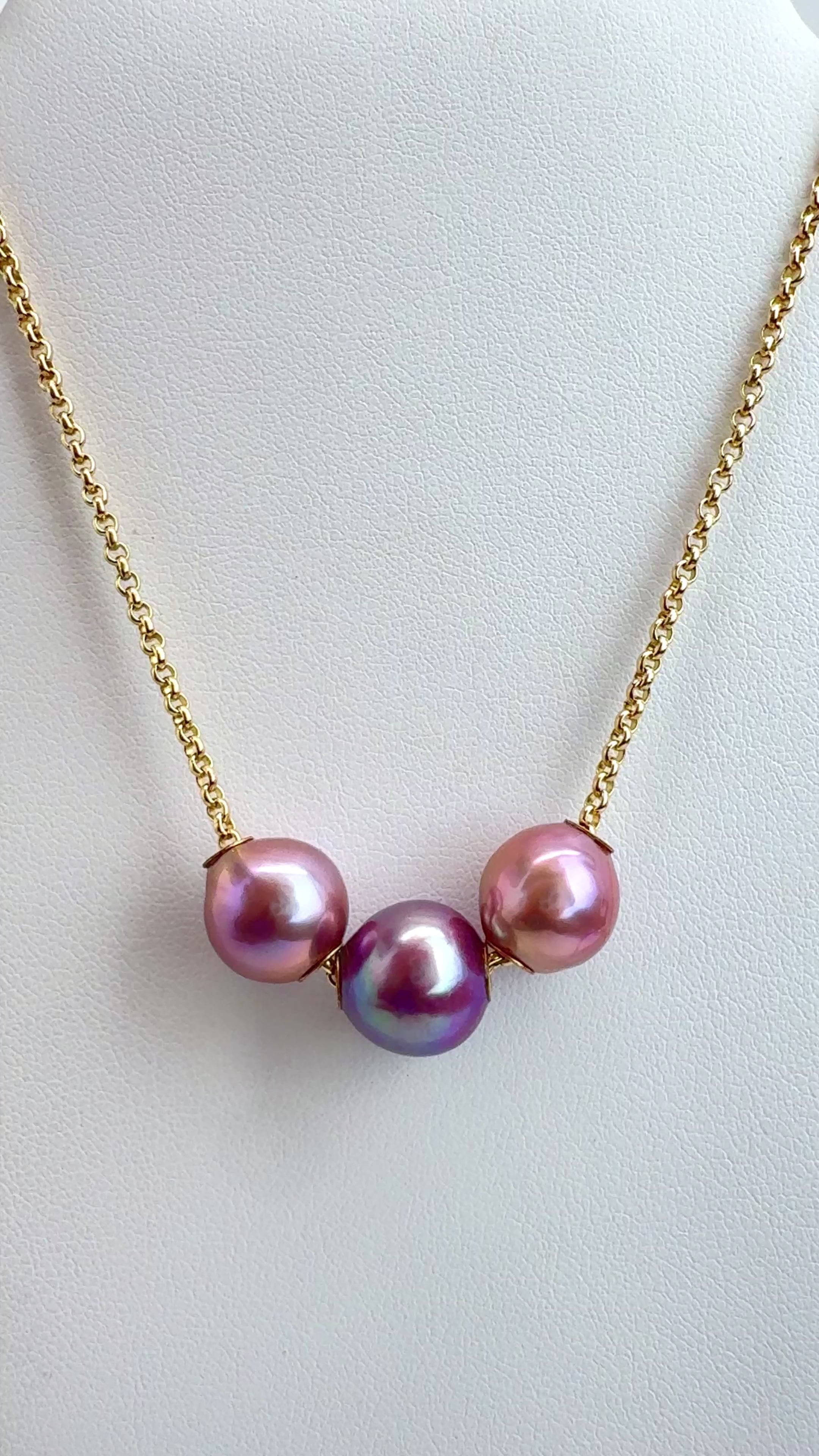 Lilikoi Edison Pearl Floater Necklace