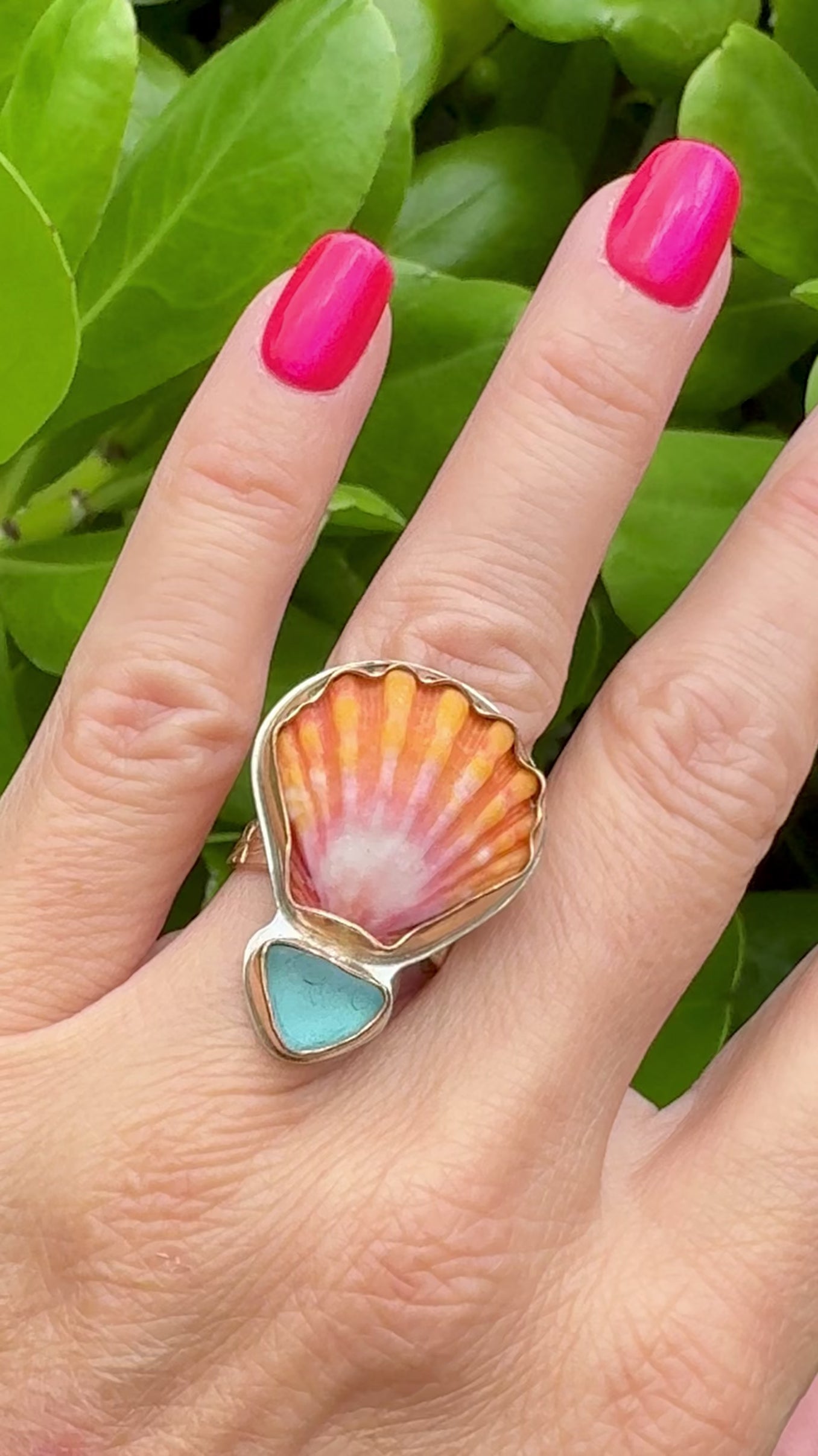 Tropical Gangster - Island Time Piece Bezeled Ring