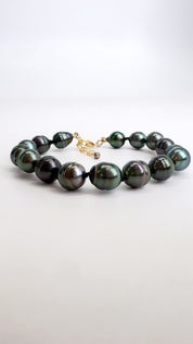 Tahitian Pearl Knotted Bracelet #3