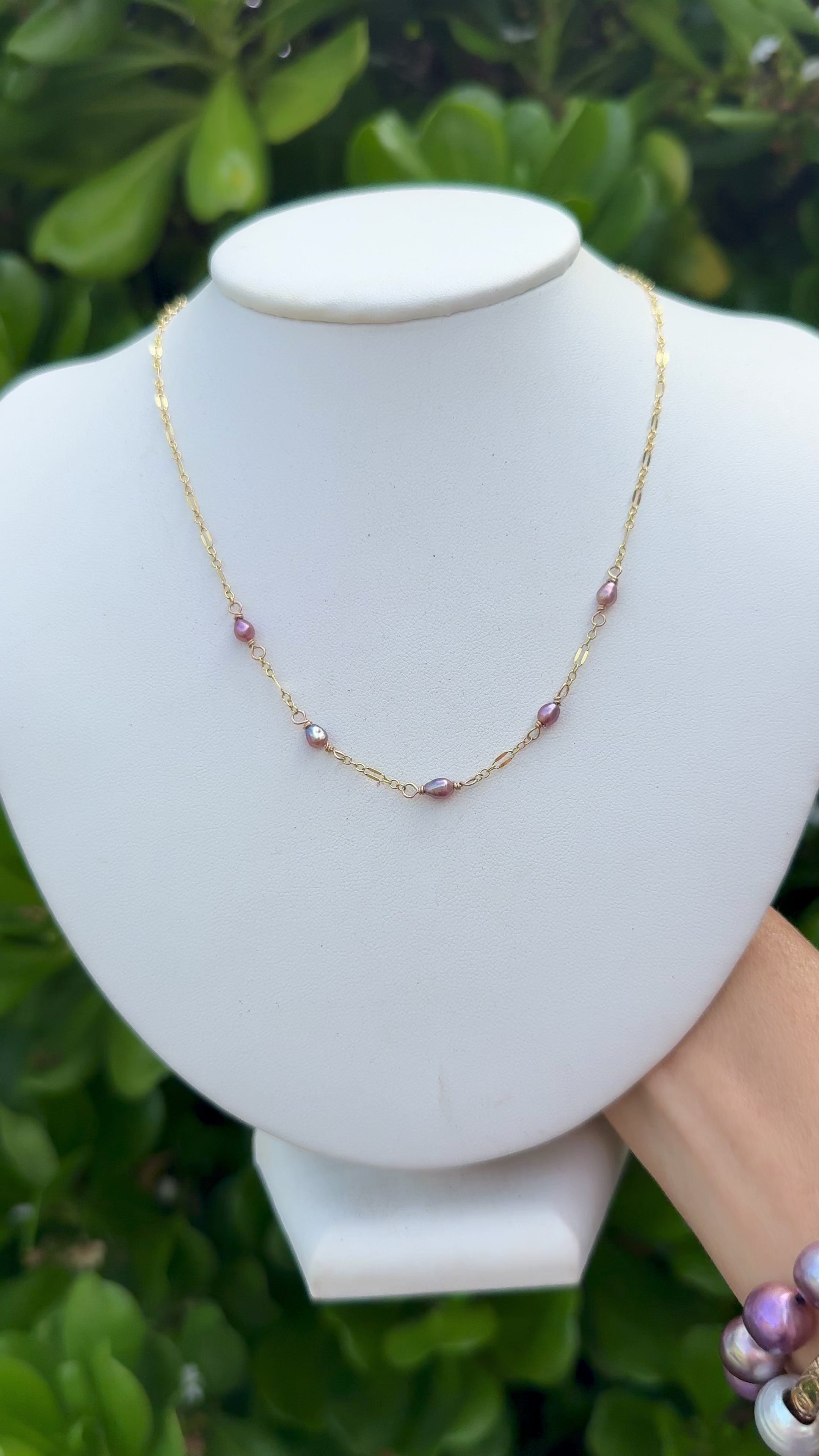Monarch Mini Lei Necklace