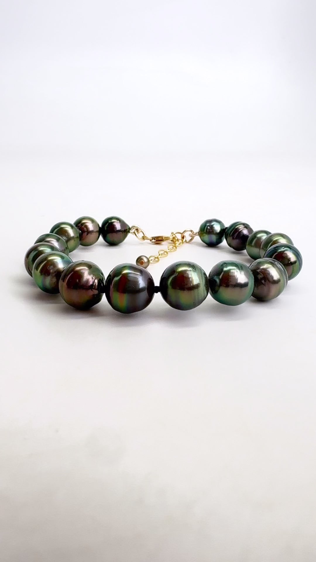 Tahitian Pearl Knotted Bracelet #6