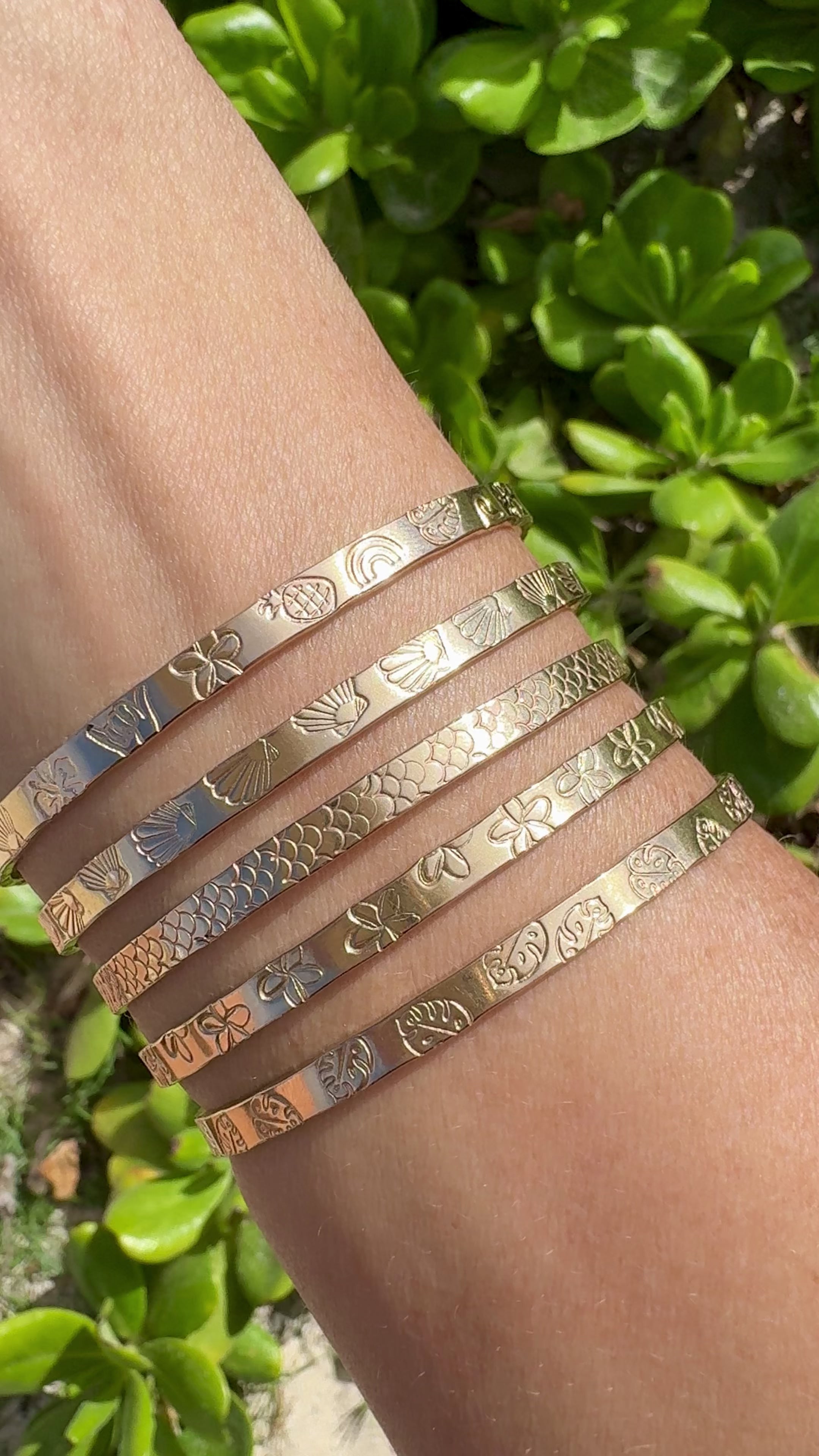 Aloha Bangles Hawaiʻi Icon Signature Bangle Bracelet