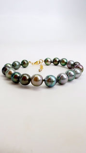 Tahitian Pearl Knotted Bracelet #4