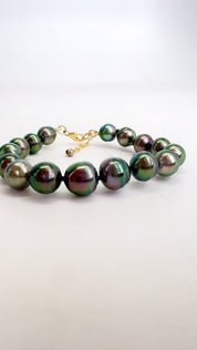 Tahitian Pearl Knotted Bracelet #1