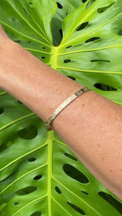 Aloha Bangles Monstera Signature Bangle Bracelet