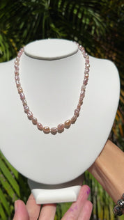 Pink Edison Pearl Strand