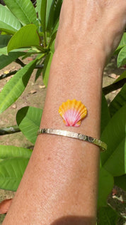 Aloha Bangles Sunrise Shell Signature Bangle Bracelet