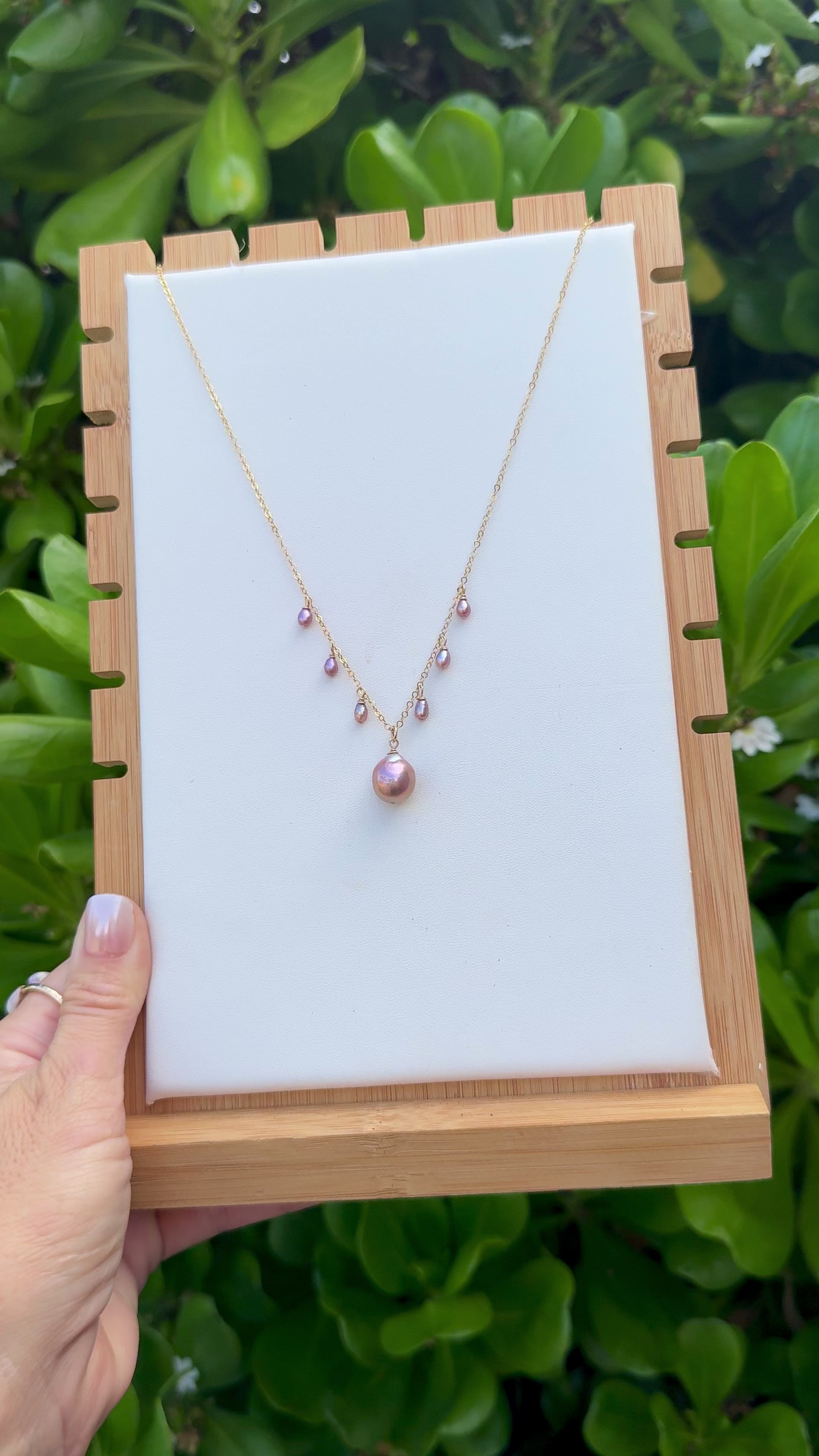 Monarch Princess Lei Pendant Necklace