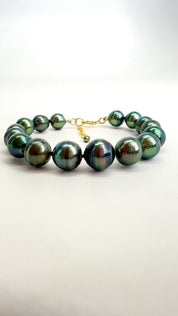 Tahitian Pearl Knotted Bracelet #2