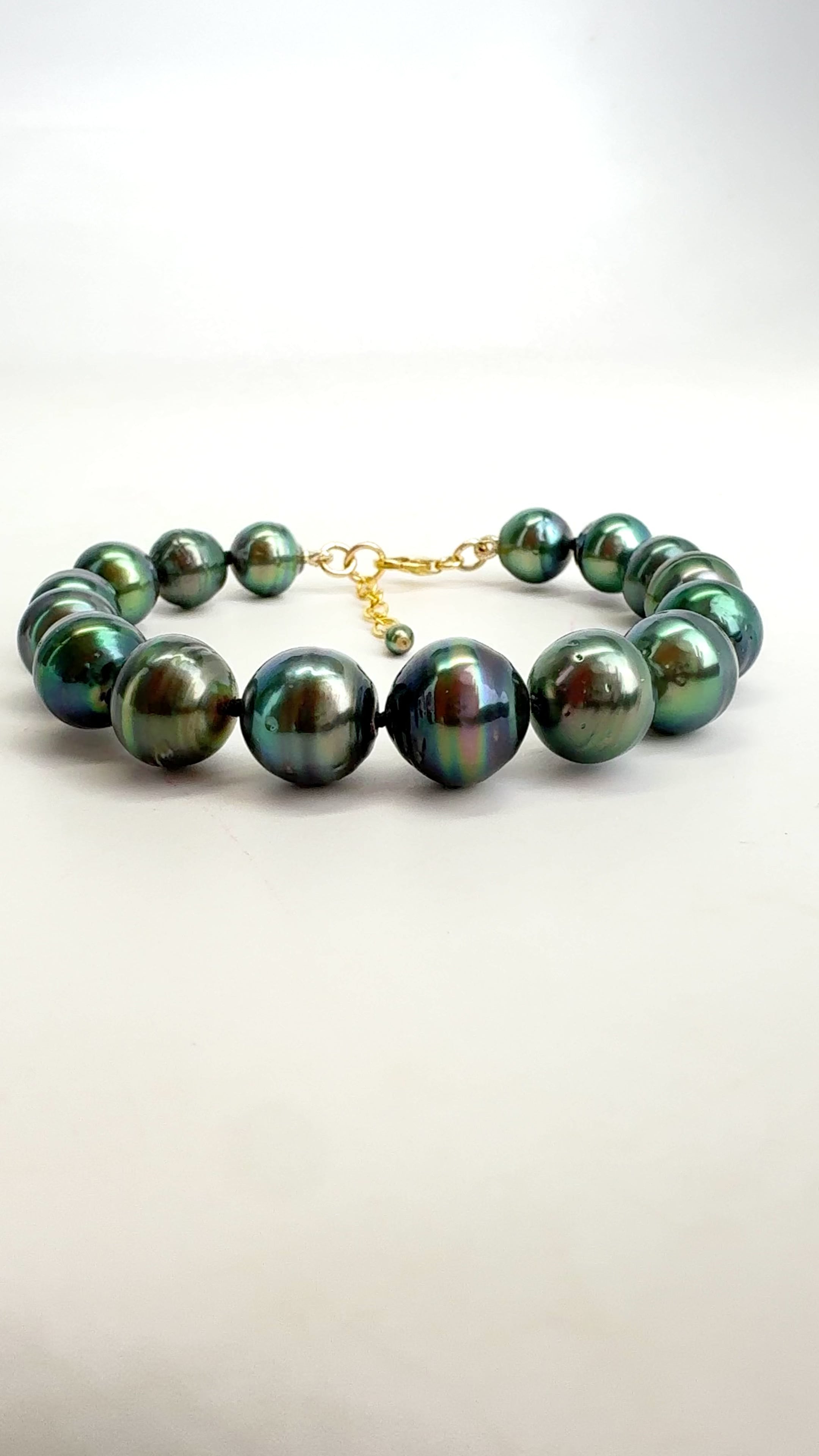 Tahitian Pearl Knotted Bracelet #2