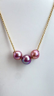 Lilikoi Edison Pearl Floater Necklace