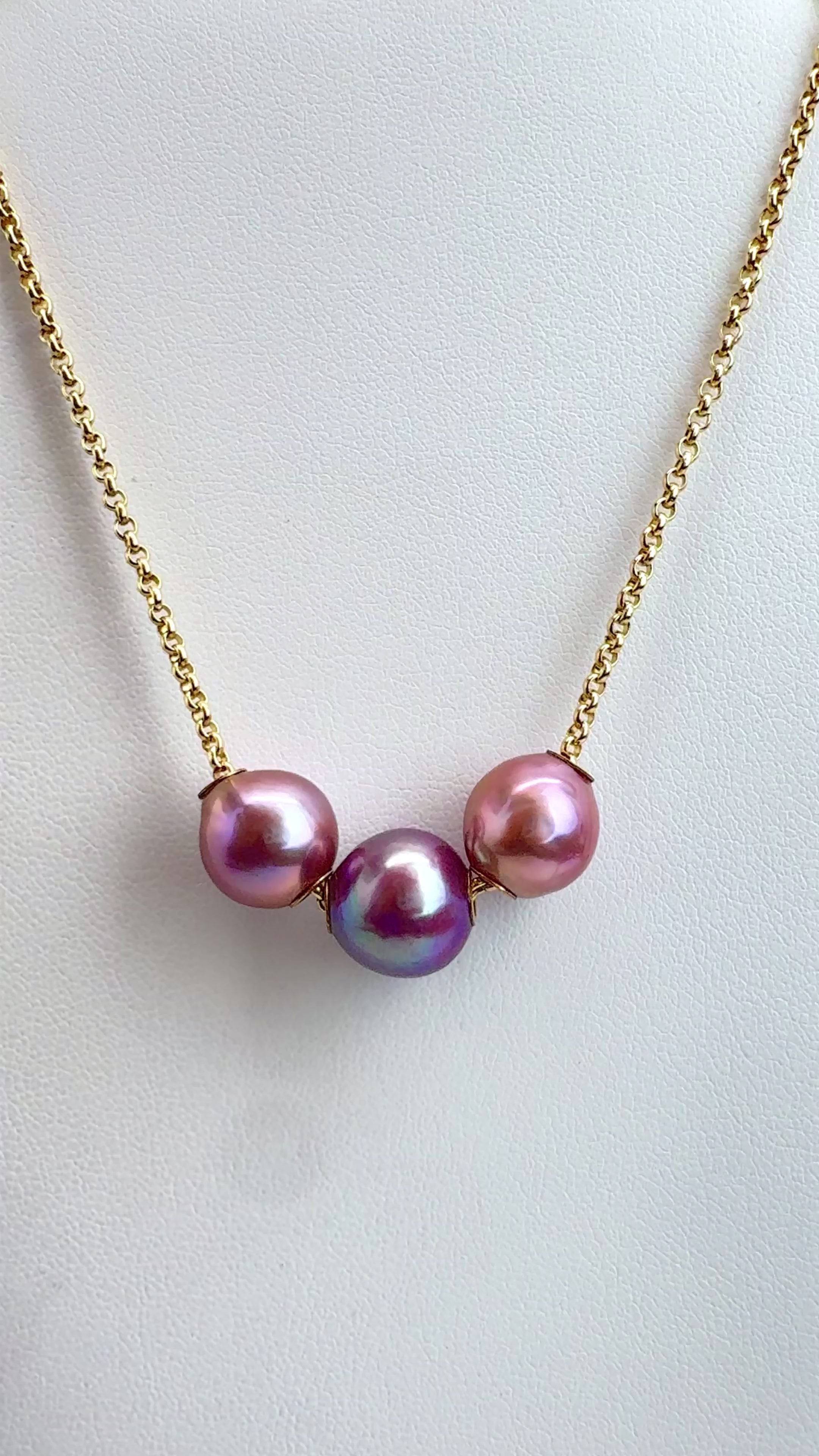 Lilikoi Edison Pearl Floater Necklace